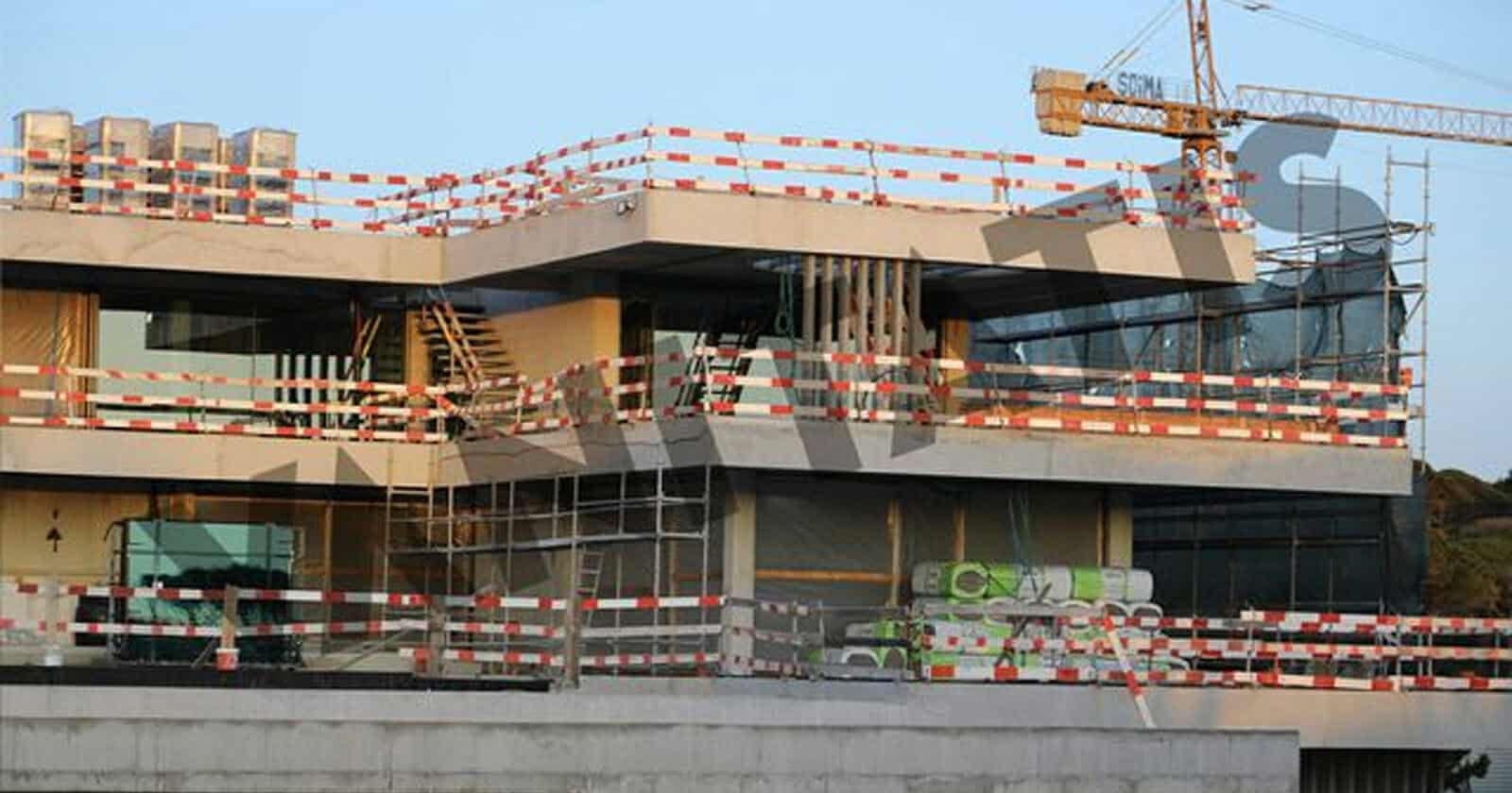 صور حصرية للقصر الأغلى ثمناً في البرتغال الذي يقوم ببنائه كريستيانو رونالدو