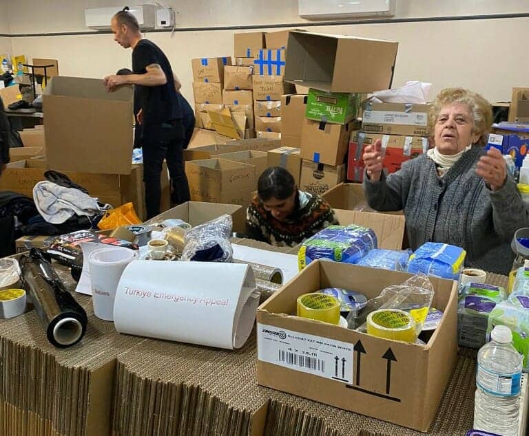 تبرعات ضحايا الزلزال