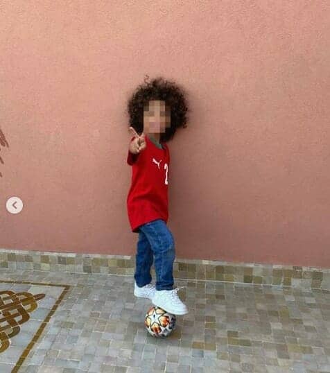 طفولة أمين اشرف حكيمي