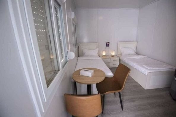 المنازل المتنقلة الكرفانات السكنية 