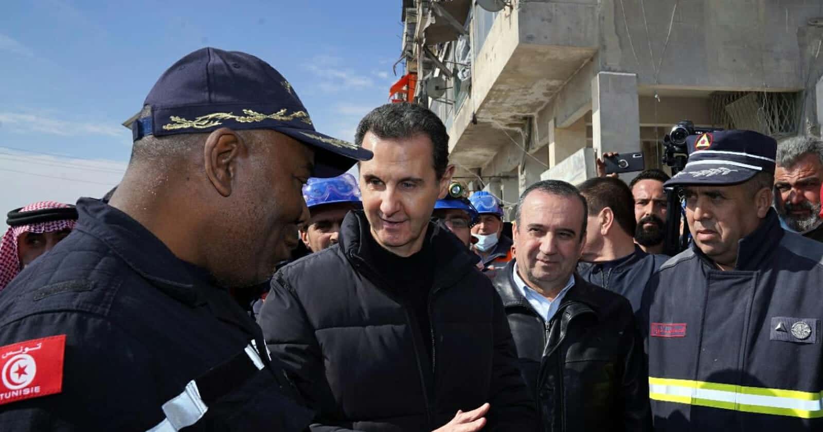 MEE: من الأردن إلى الإمارات وتونس.. إعادة تأهيل الأسد من “بوابة الزلزال” إعادة تأهيل بشار الأسد watanserb.com