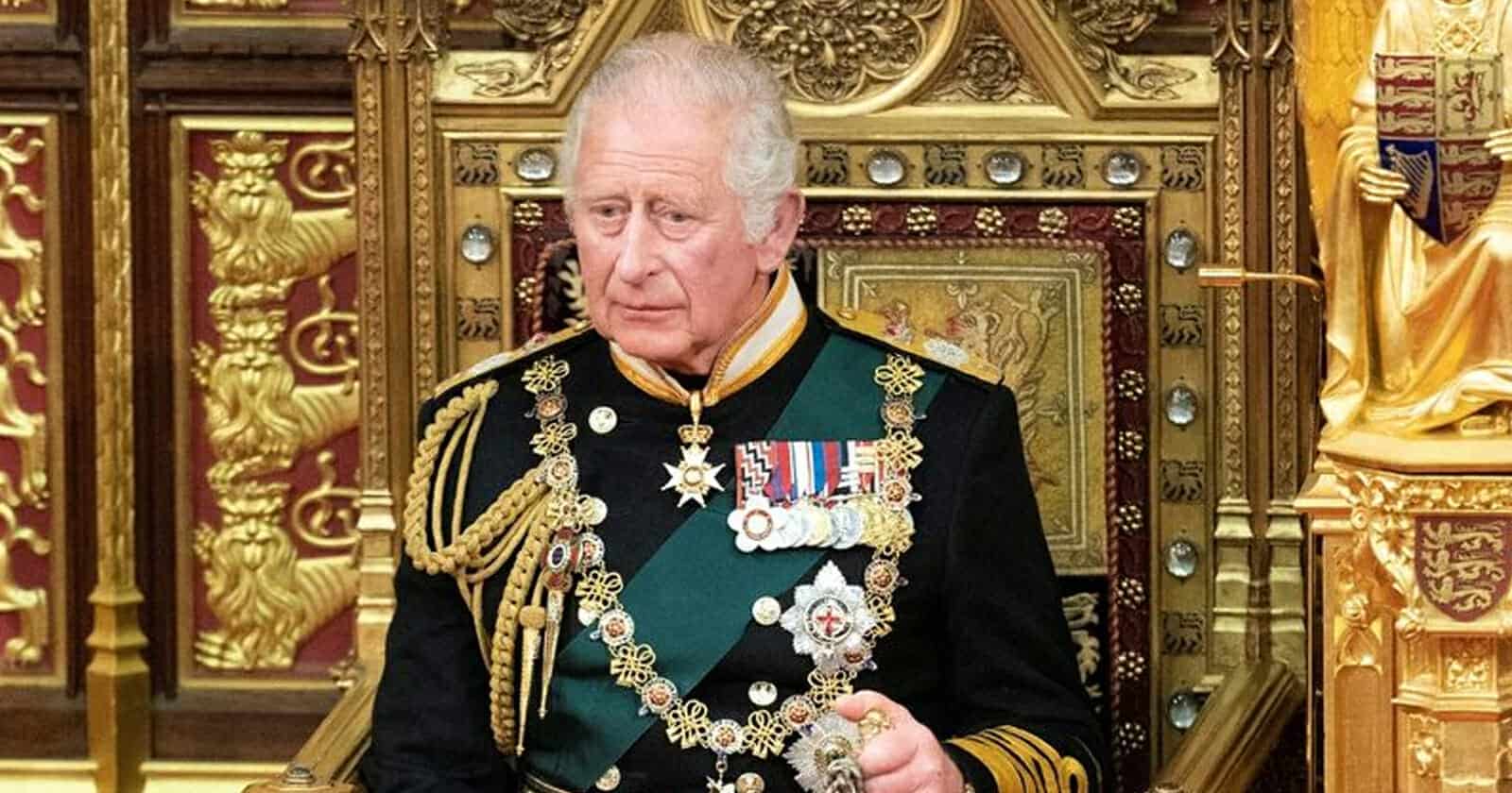 لا يشرب الملك تشارلز الثالث الماء