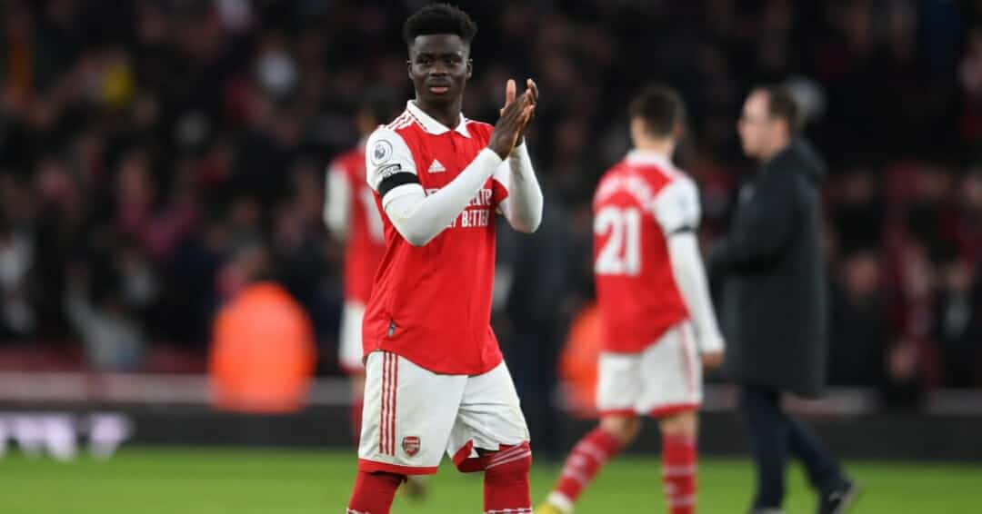 بوكايو ساكا لاعب أرسنال