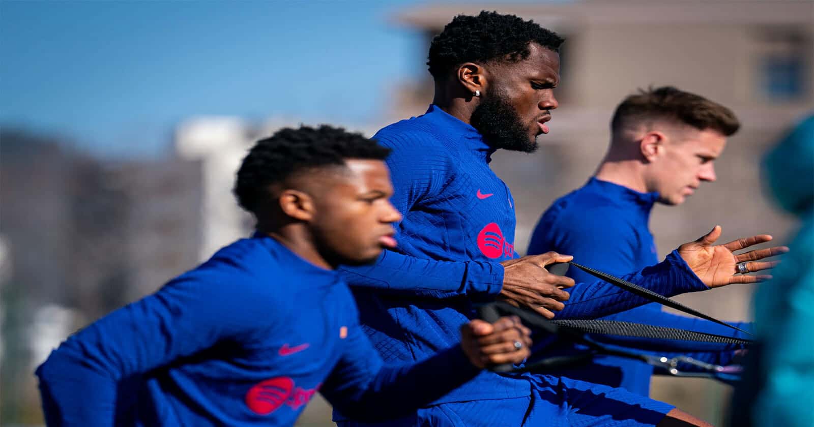 تدريبات برشلونة