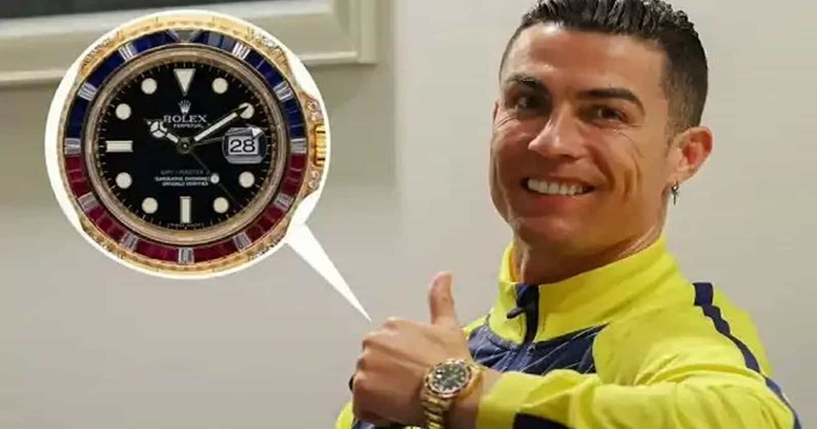 مُغطاة بالياقوت الأزرق.. ساعة رونالدو الجديدة تخطف الأضواء وسعرها خيالي (شاهد) ساعة رونالدو الجديدة watanserb.com