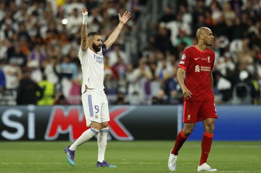 كريم بنزيما لاعب ريال مدريد