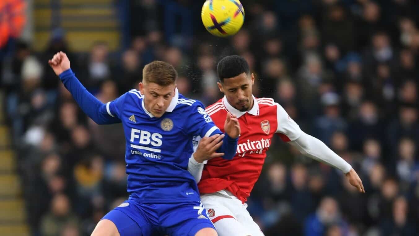 مباراة أرسنال وليستر سيتي