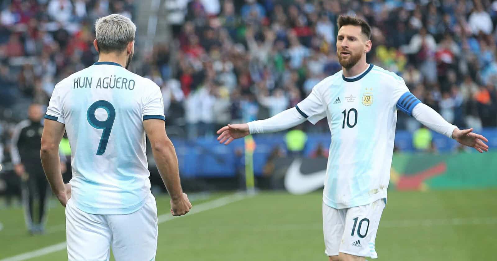 ميسي وأغويرو