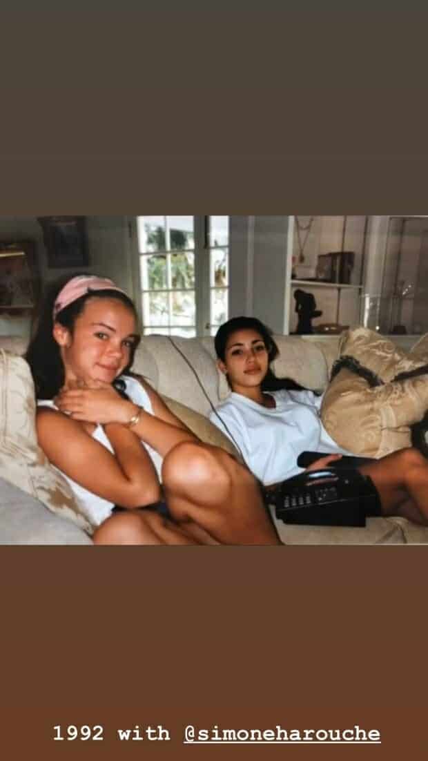 كيم كارداشيان في مراهقتها