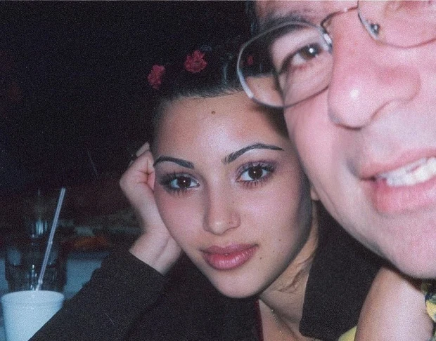 كيم كارداشيان في مراهقتها