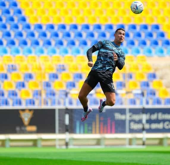 لاعب كرة القدم البرتغالي كريستيانو رونالدو