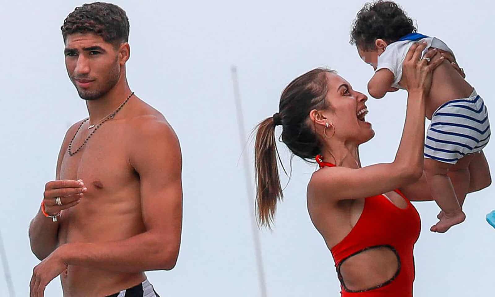 انفصال هبة عبوك وأشرف حكيمي