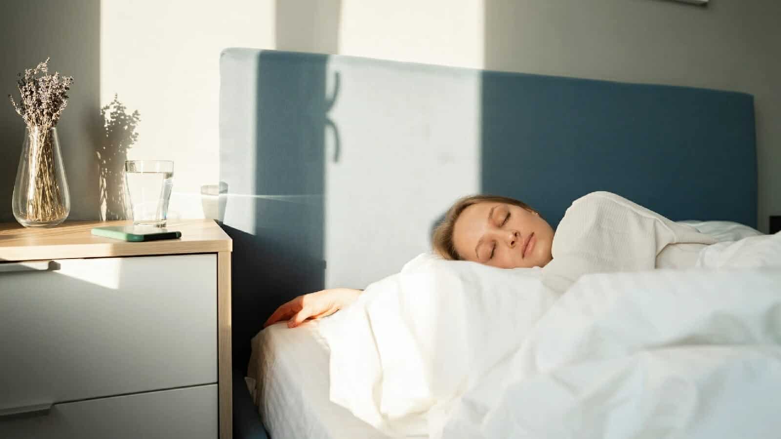 النوم خلال دقيقتين