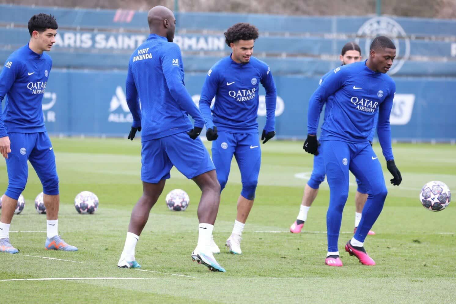 تدريبات باريس سان جيرمان