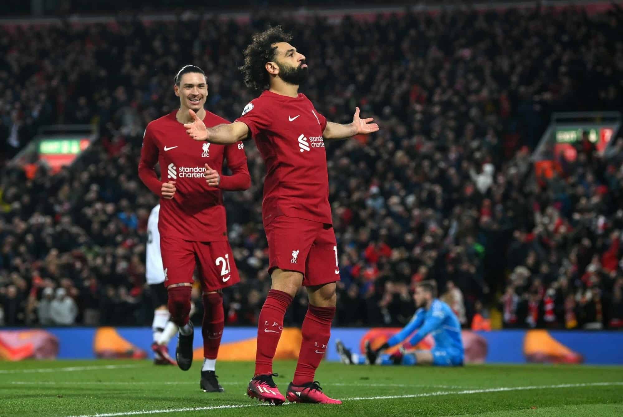 محمد صلاح الهداف التاريخي لليفربول
