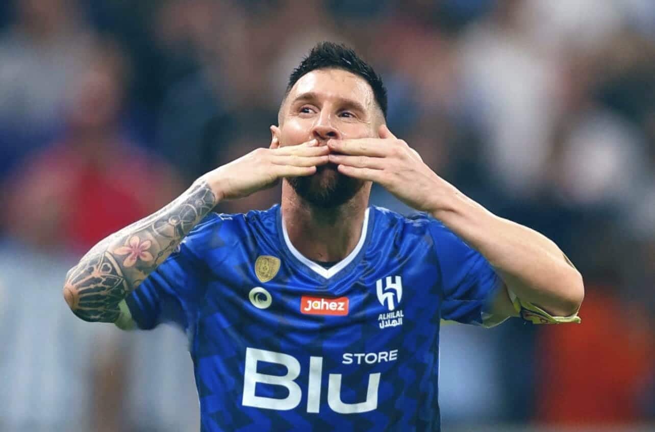 ميسي والهلال السعودي