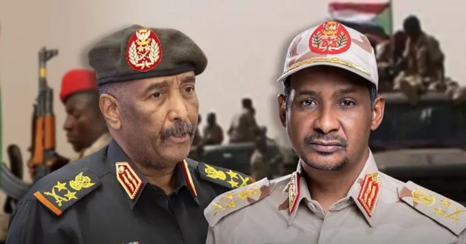 خريطة أمراء الحرب الذين يشعلون الصراع في السودان محليا وإقليميا ودوليا