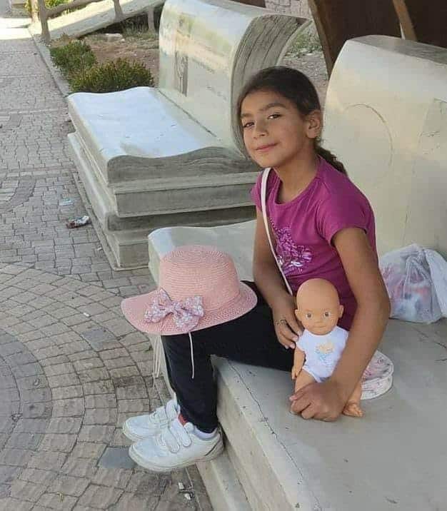 الطفلة السورية غنى مرجمك