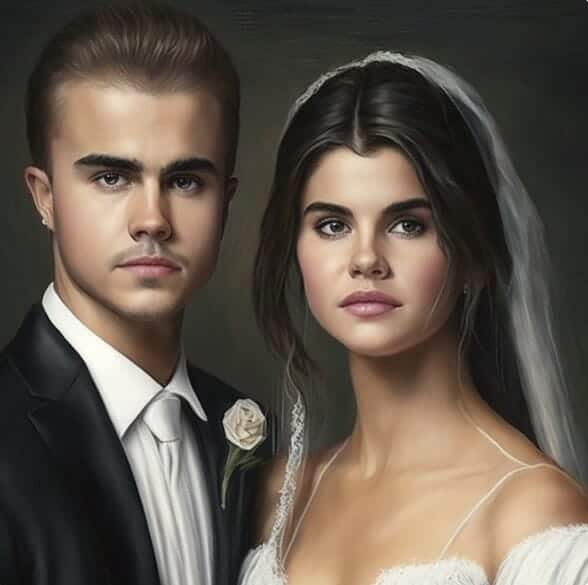 زفاف سيلينا جوميز وجاستين بيبر