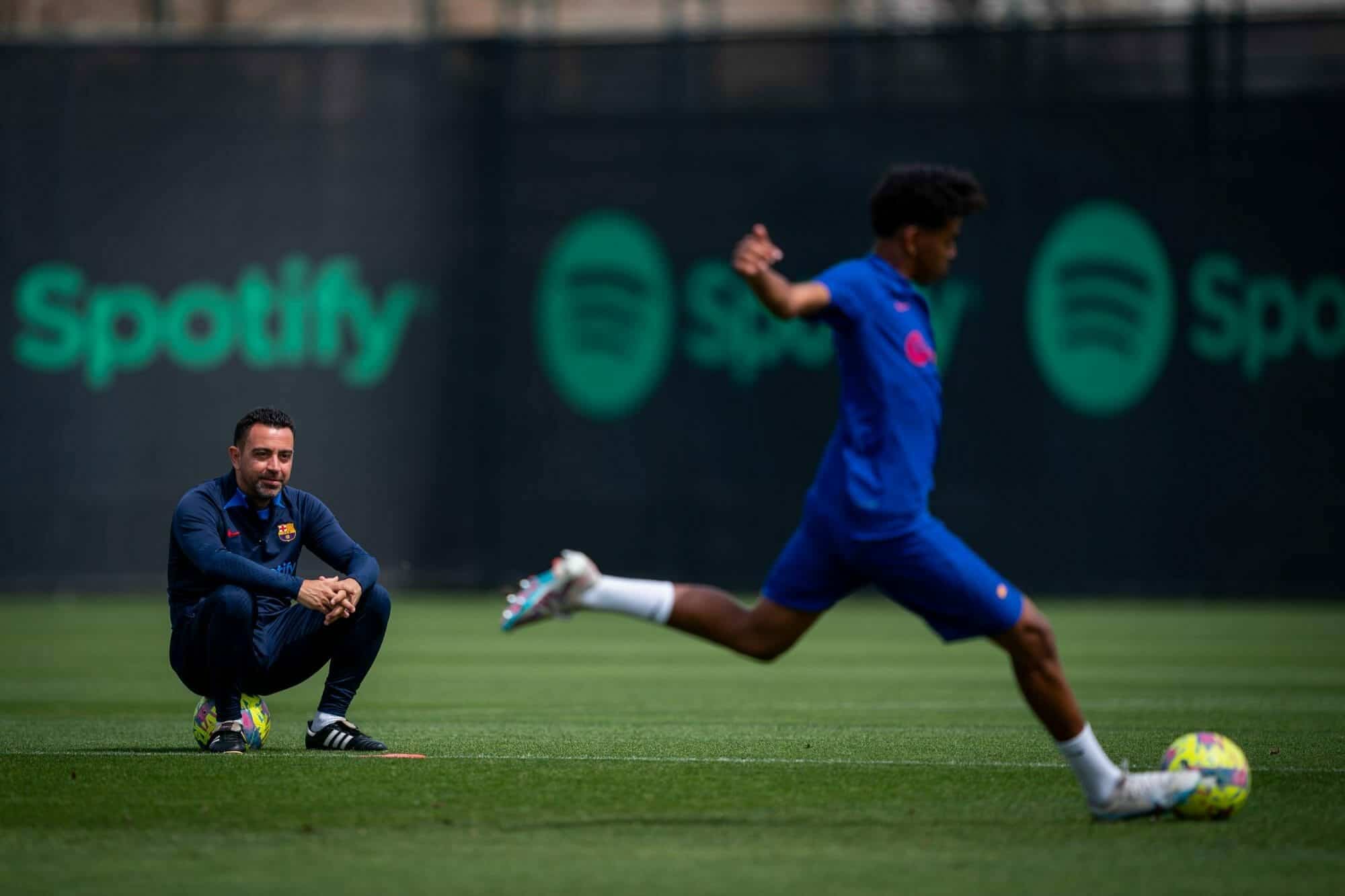 تدريبات برشلونة