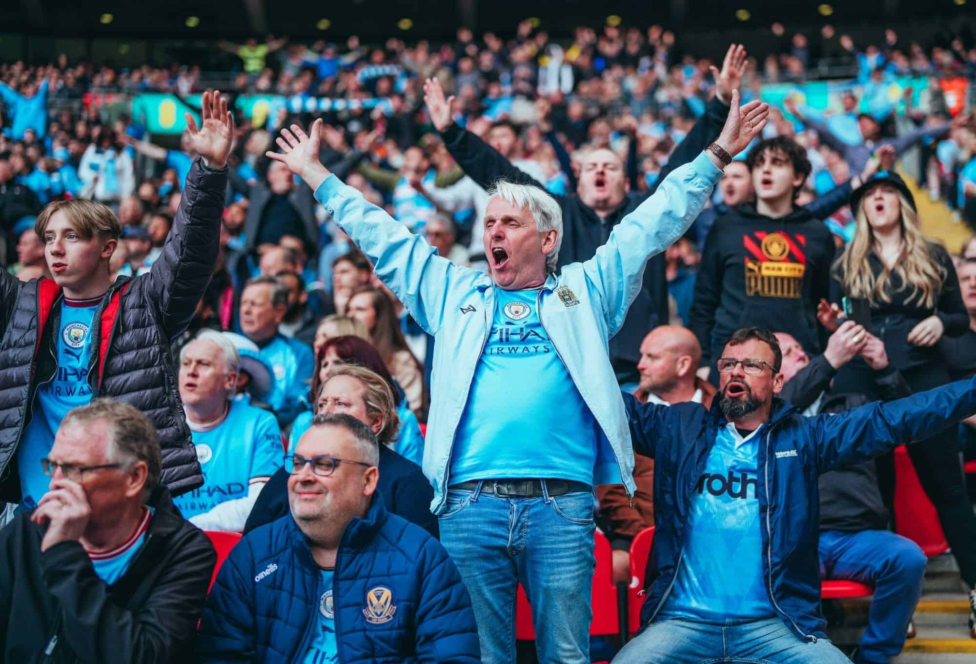 جماهير مانشستر سيتي