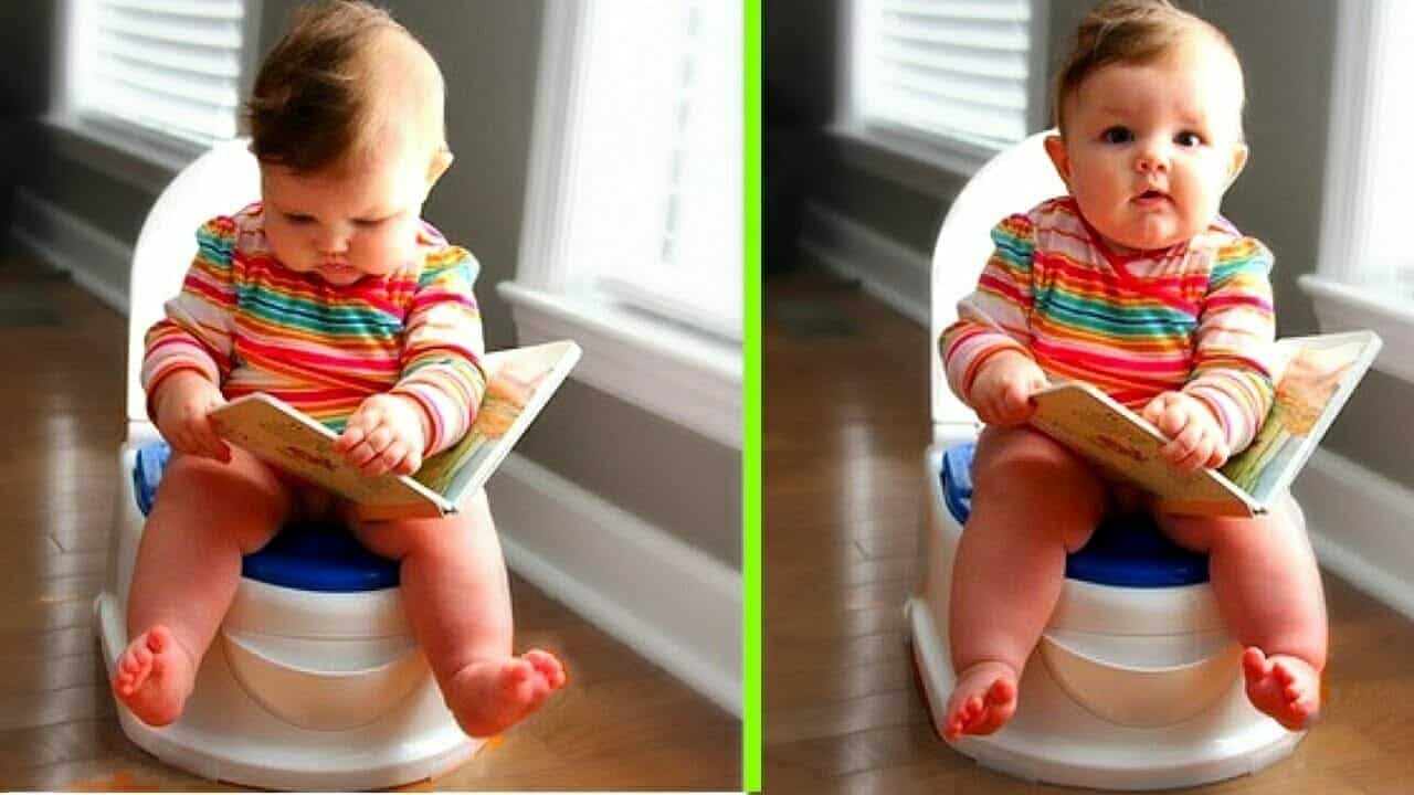 ذهاب الطفل إلى الحمام بمفرده