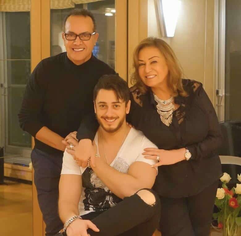 سعد لمجرد ووالديه