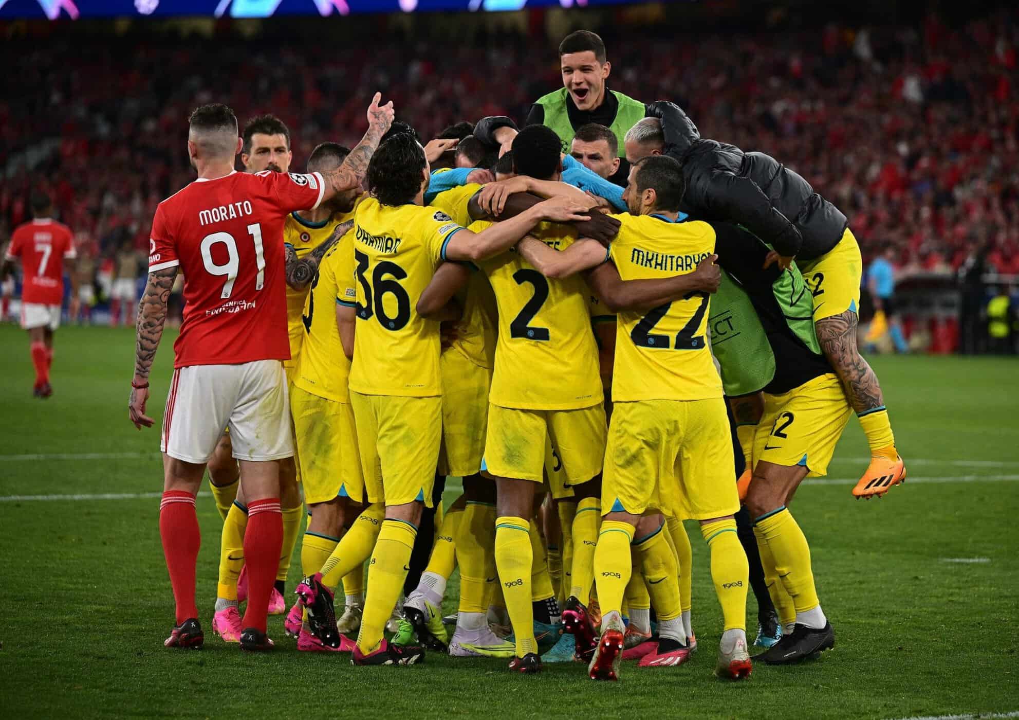 فوز إنتر ميلان على بنفيكا