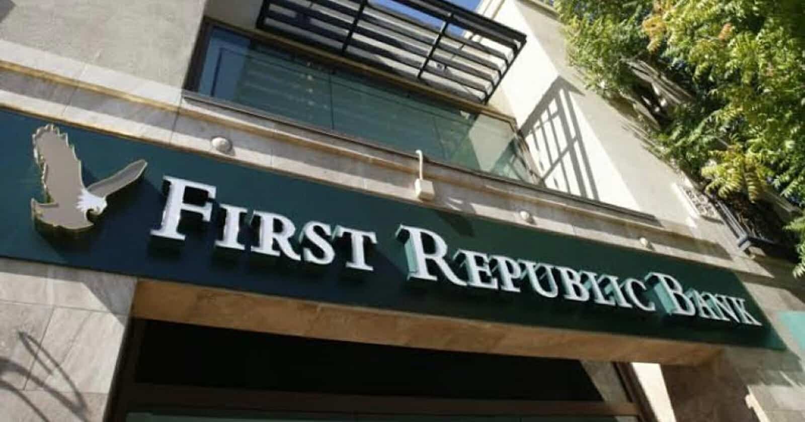 انهيار أحد أضخم بنوك أمريكا التجارية.. فيرست ريبابليك يخسر 100 مليار من ودائعه فيرست ريبابليك watanserb.com