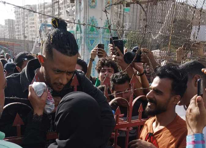 محمد رمضان وأم فارس