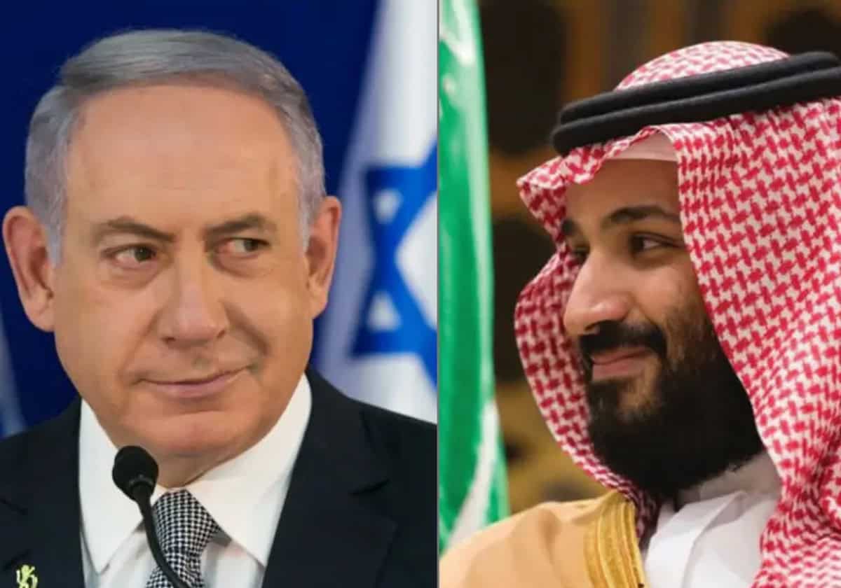 بنيامين نتنياهو ومحمد بن سلمان