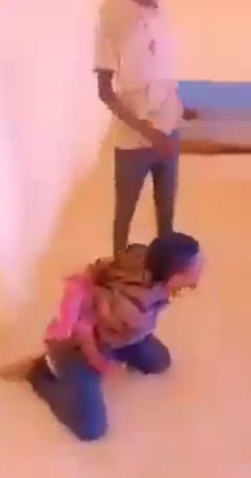تعذيب وحشي لشاب سوداني لا يتحمله بشر