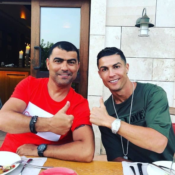 هوغو أفيرو وكريستيانو رونالدو