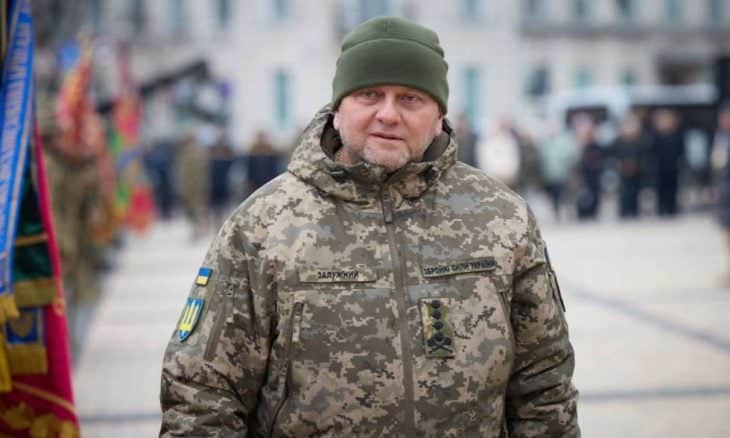 قائد القوات المسلحة الأوكرانية فاليري زالوجني
