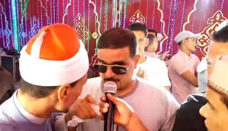 غناء ورقص القارئ ممدوح عامر