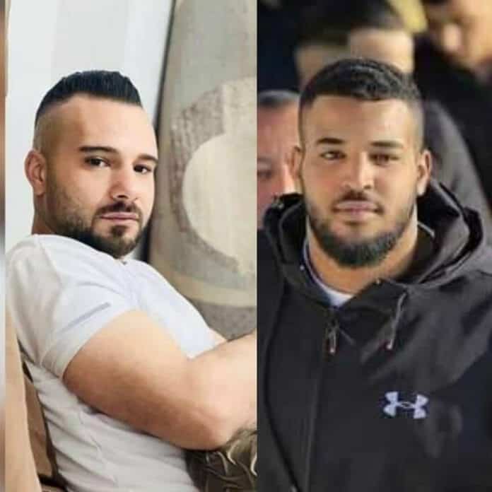 الشهيدان سائد مشة وعدنان الأعرج اللذين ارتقيا في مخيم بلاطة في نابلس