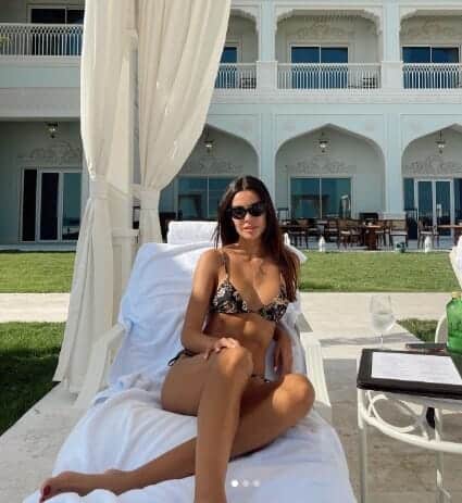 زوجة داني ألفيس جوانا سانز