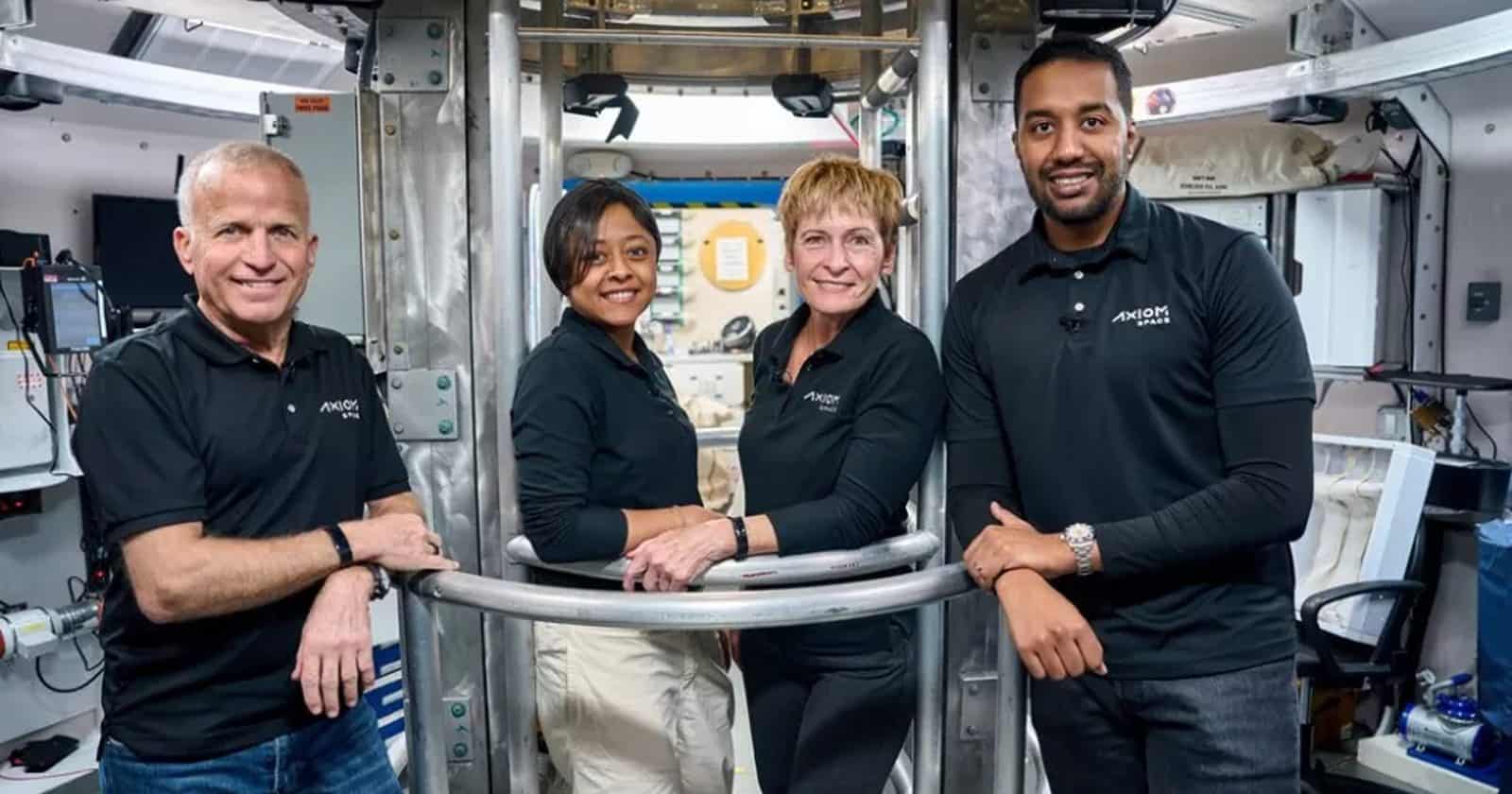 ريانة برناوي تطير إلى الفضاء في مهمة رسمية