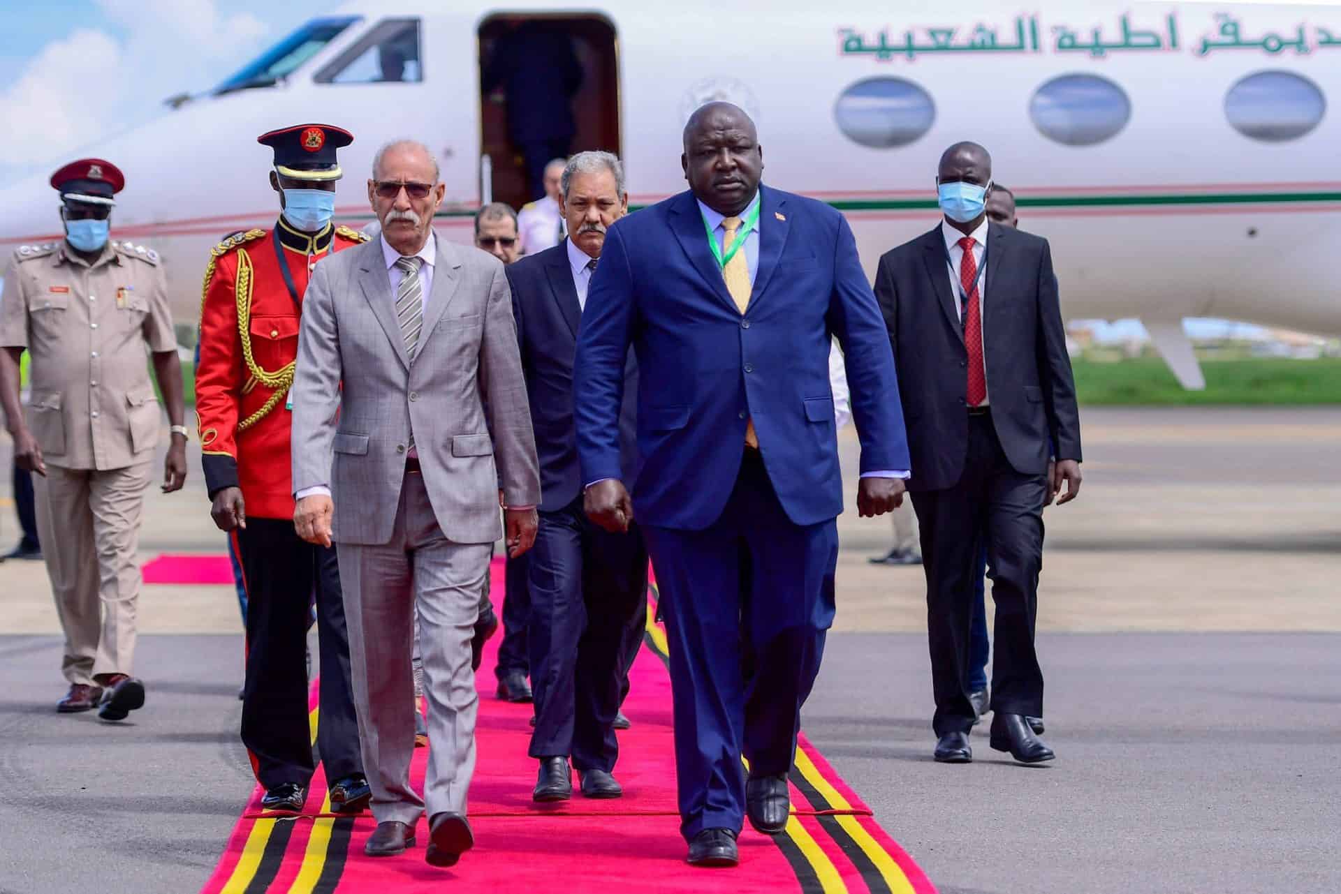 رئيس الجمهورية العربية الصحراوية إبراهيم غالي