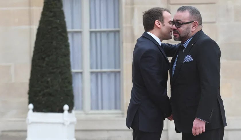 محمد السادس وماكرون