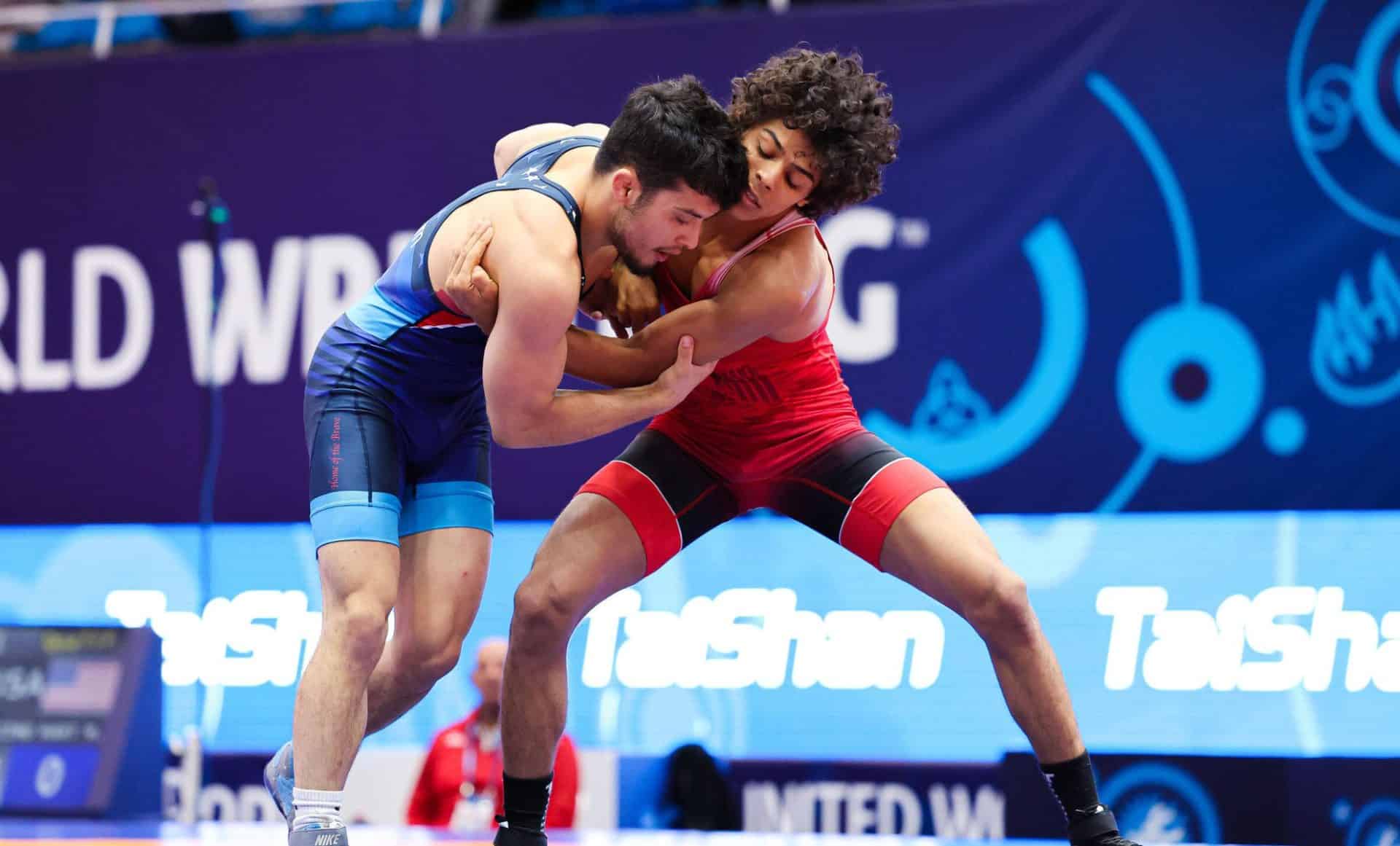 لاعب المصارعة المصري أحمد فؤاد بغدودة