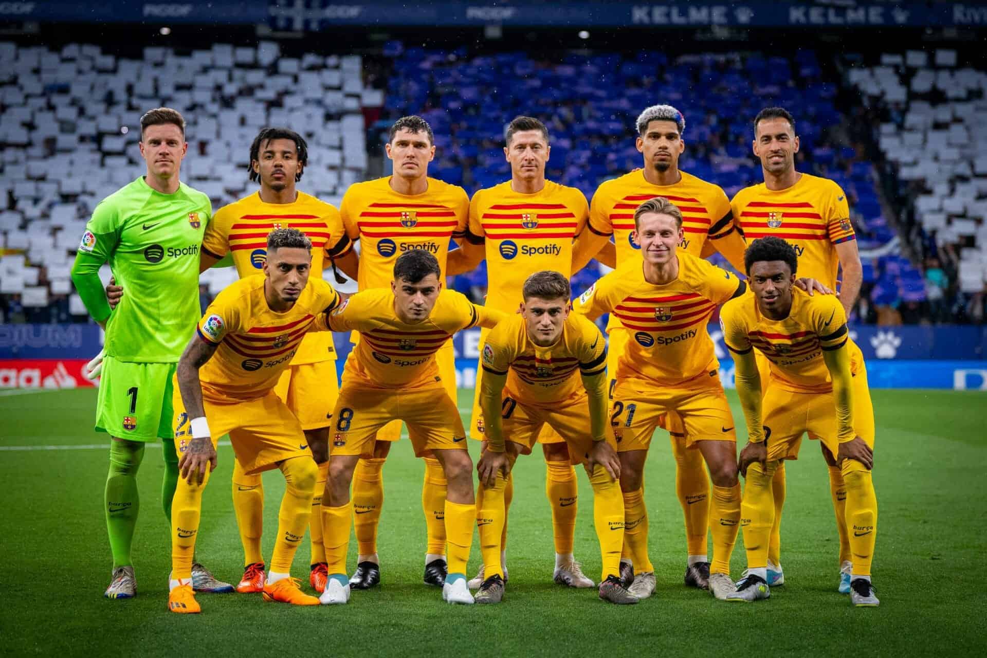 تتويج برشلونة بالدوري الإسباني 2023