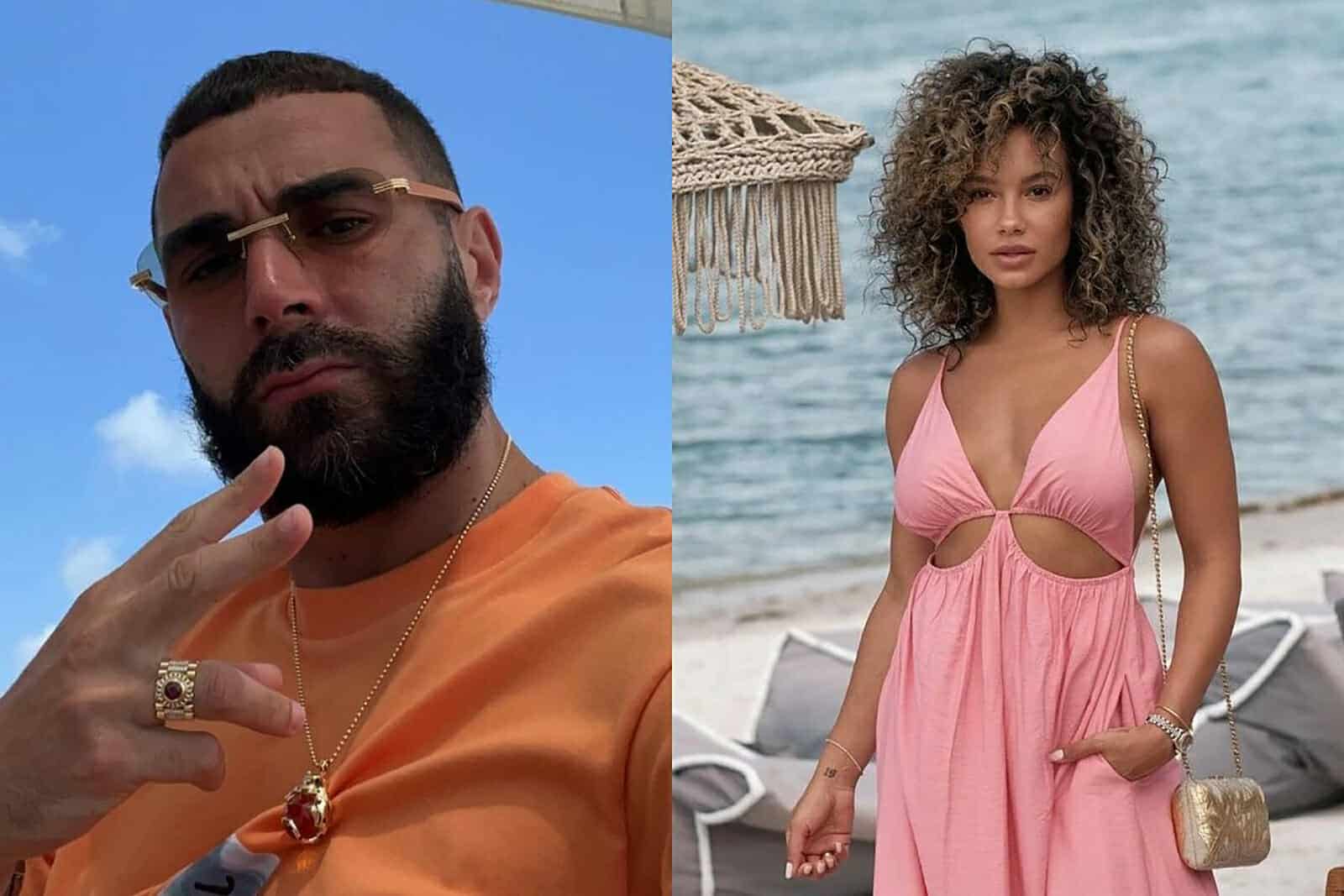 كريم بنزيما يرزق بطفل ذكر جديد من عشيقته الأمريكية وموقع ينشر صوراً نارية لها (شاهد) كريم بنزيما و جوردان أوزونا watanserb.com