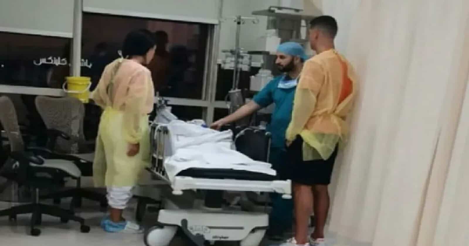 كريستيانو رونالدو وجورجينا في مستشفى بالرياض