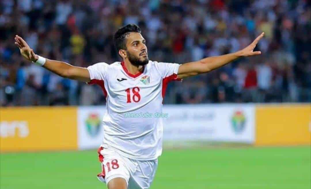 موسى التعمري نجم المنتخب الأردني