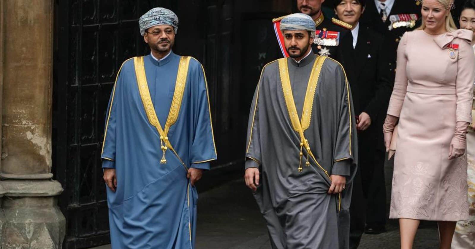 ولي عهد عُمان ذي يزن بن هيثم في حفل تتويج الملك تشارلز watanserb.com