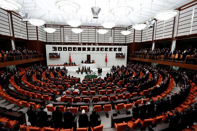 مراسم تسليم أردوغان