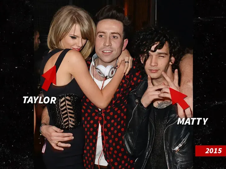 تايلور سويفت وماتي هيلي