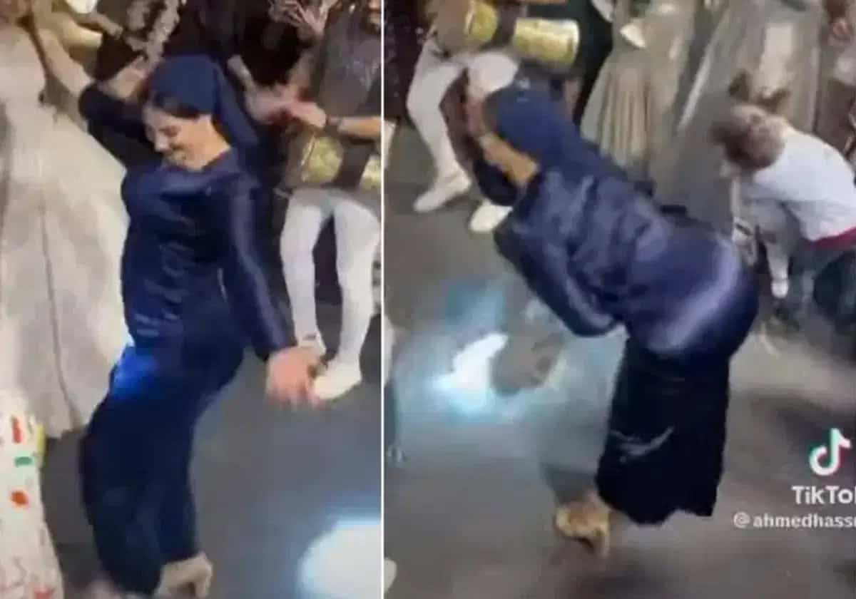 سيدة الفستان الأزرق