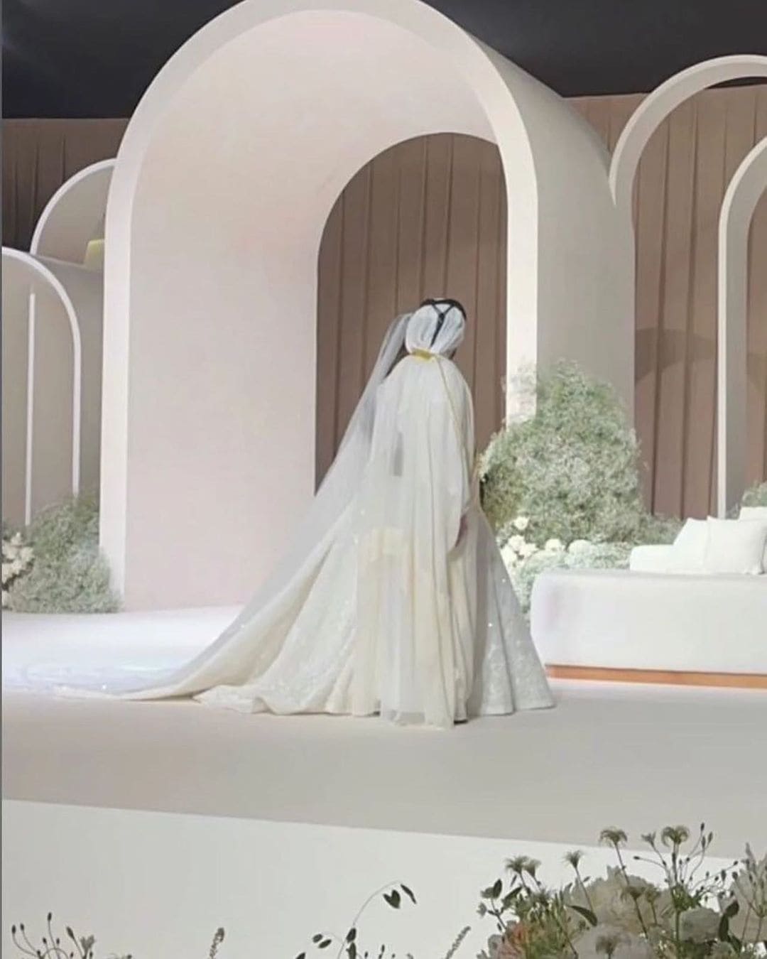 زفاف الشيخة مهرة 